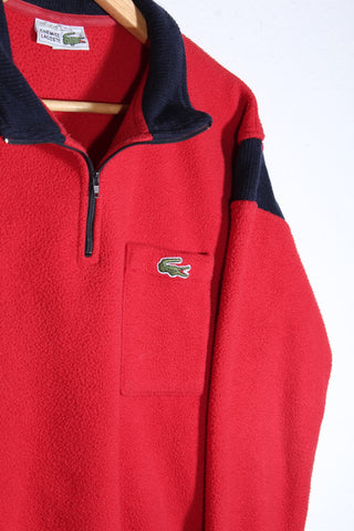 Chemise Lacoste Vintage Fleece Half Zip